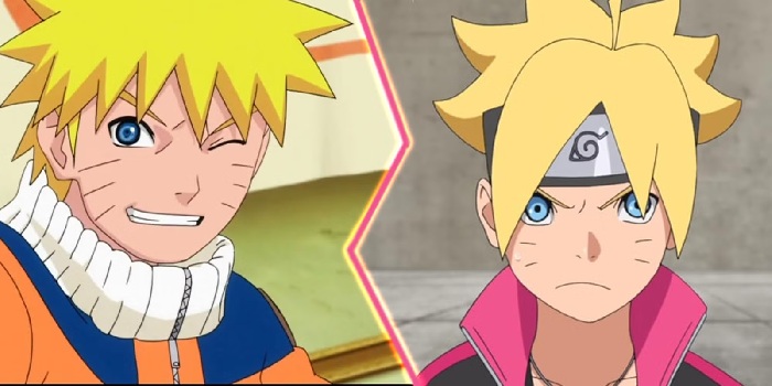 Young Naruto vs Young Boruto